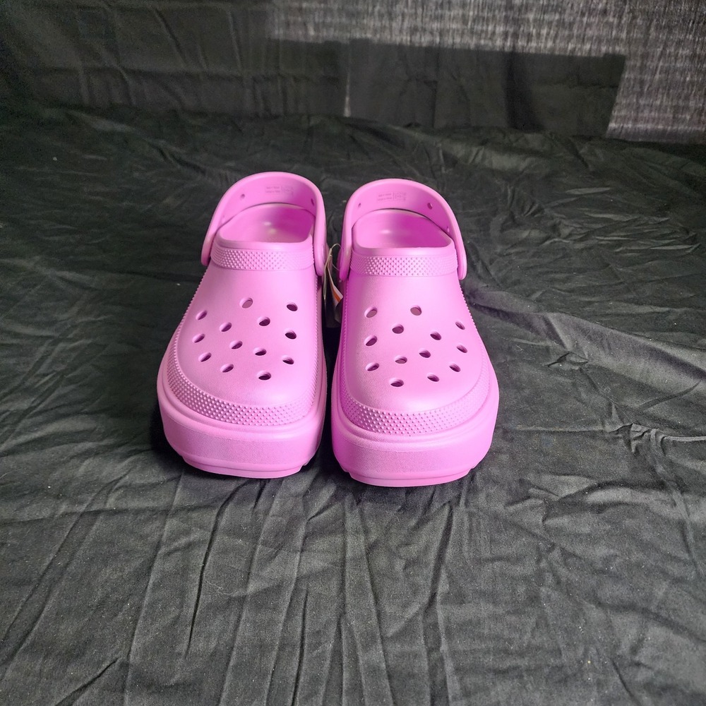 Platform Crocs Womens Size 11 Purple New